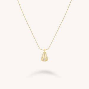 All: Rosefield - Pave Striped Necklace