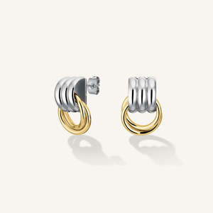 All: Rosefield - Modern Vintage Duotone Earrings