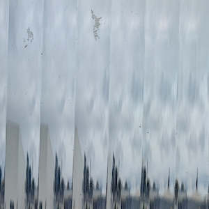 Bronze Narrow Reeded Laminate