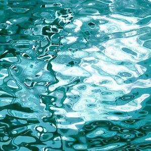 Shimmer Mirror Glass Nt: Sky Blue Waterglass - Shimmer Glass