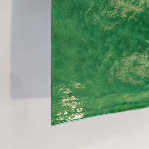104 Coe Glass: Mosaic Green O
