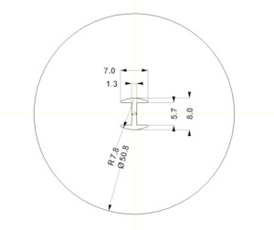 Lead Came Nt: Lead H Came - Wide Heart (email for orders)