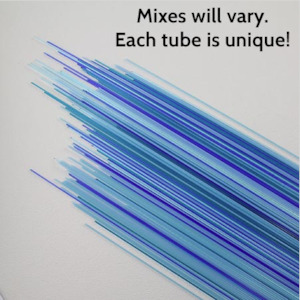 96 Coe Stringers Noodles: Mixed Blue Stringers MO