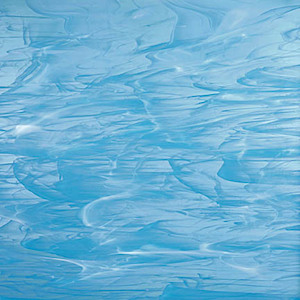 Sky Blue / White Wispy MO