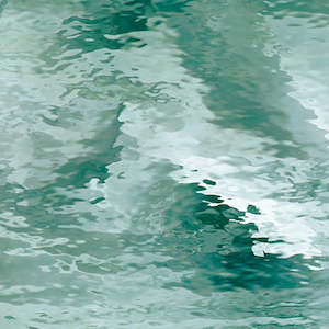 Waterglass Sea Green T