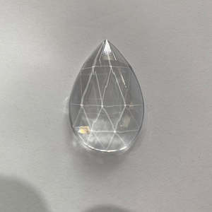Jewels Nt: Teardrop Clear Faceted Jewels T
