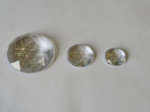 Jewels Nt: Round Clear Faceted Jewels T