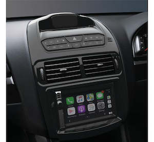 Ford Falcon FG Double Din Radio Kit Gloss Black Trim