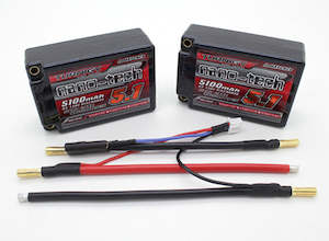 Lipo: Turnigy Nano-Tech 5100mah 2S3P 65~135C Hardcase Saddle Pack