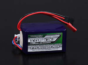 Lipo: Turnigy nano-tech 1700mAh 2S2P 20~40C LiFePo4 Receiver Pack
