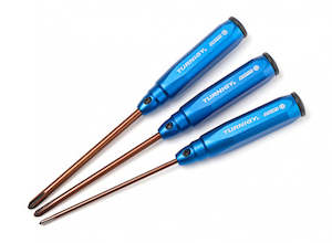 Turnigy V2 Series 3.5, 5.0, 5.8mm Phillips Head Screwdriver Set (3pc)