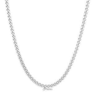 Pendant Chain: Stainless Steel Curb Chain Men's Necklaces - 4.5mm width | 61cm length
