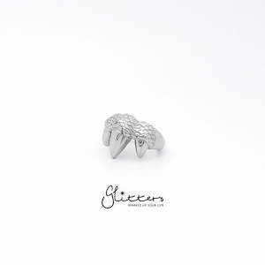 Stainless Steel Rings: Stainless Steel Dragon Claw Ring