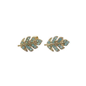 Leaf Stud Earrings