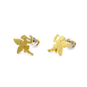 Fairy Stud Earrings - Gold