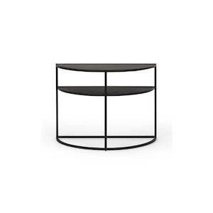 Nouveau End Table Black