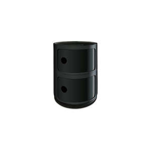 Coffee And Side Tables: Ally 2 Drawer - Black