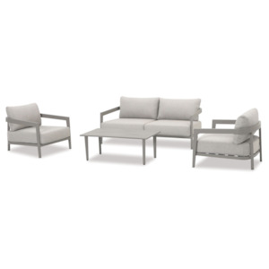 Breeze 4-Piece Set Outdoor Lounge Suite