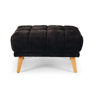 Chester Ottoman Panther Black