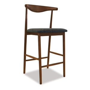 Baradine Barstool - Smoked Oak