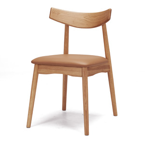 Hans Chair Natural Oak Tan PU
