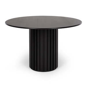 Dining Tables: Rho Round Dining Table - Black