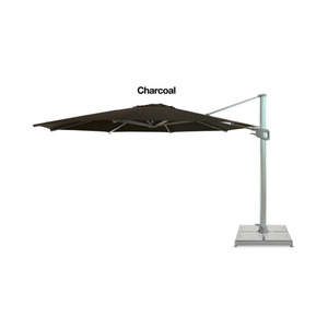 Outdoorfurniture: Bali 3.3m Cantilever Outdoor Umbrella - Charcoal