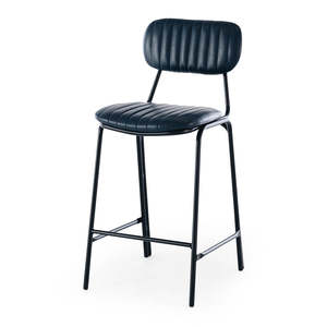 Barstools: Datsun Bar Stool - Blue