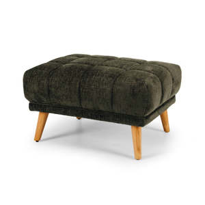 Lounge Ottomans: Towelie Ottoman Fern Green