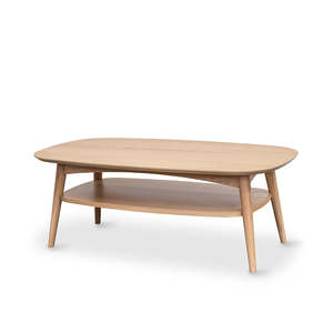 Oslo Collection: Oslo Coffee Table with Shelf