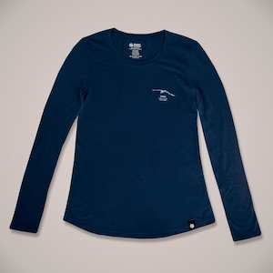 Womens Merino: Toroa Long Sleeve Womens Merino T-Shirt