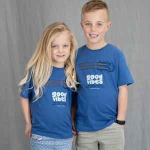 Kids T Shirts: Good Vibes Kids T-Shirt