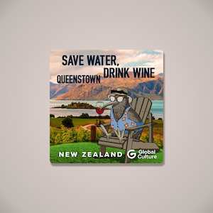 Other Stuff: Save Water Queenstown Magnet
