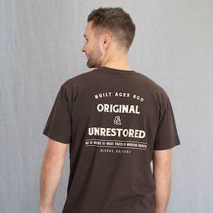 Mens Slogan Text: Original & Unrestored Mens T-Shirt