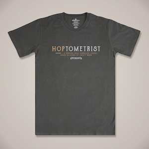Mens Slogan Text: Hoptometrist Mens T-Shirt
