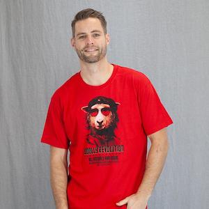 Viva La Sheep Mens T-Shirt