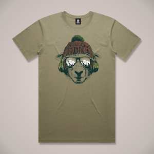 Mens 1: Sheep Shades Beats Mens T-Shirt