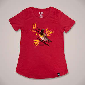 Womens: Hihi Short Sleeve Womens Merino T-Shirt