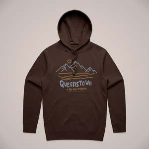 Queenstown Life Less Ordinary Mens Hoodie