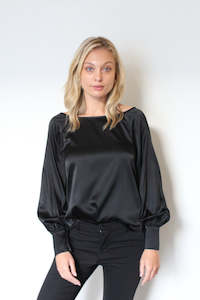 October Reign Queen B Blouse - Black