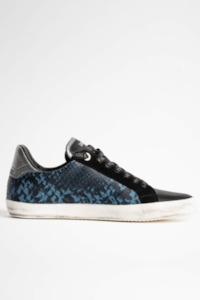 Sneaker Addict: Zadig & Voltaire Used Wild Sneaker - Deep Blue