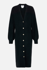 Camilla Knit Long Cocoon Cardigan  - Lions Mane