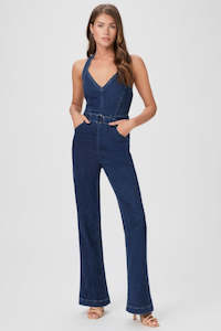 Paige: Paige Leenah Halter Jumpsuit - Montreux