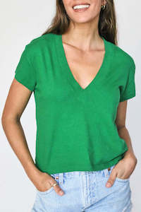 Perfect White Tee: Perfect White Tee Alanis - Golf Green