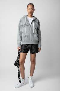 Sale Zadig Et Voltaire: Zadig & Voltaire Spencer Manifesto Tag - Gris Chine