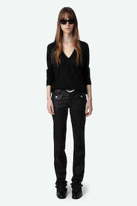 Zadig & Voltaire Rivy CP Cashmere - Noir