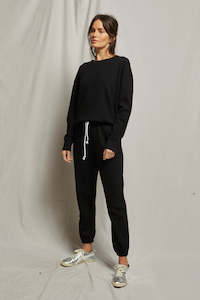 Perfect White Tee Tyler Sweatshirt - True Black