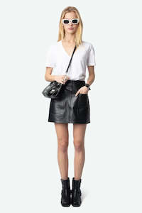 Best Selling: Zadig & Voltaire Marta Wings Strass - White