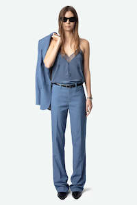 Camisoles Slips: Zadig & Voltaire Christy Strass Cami - Officer