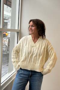 Estilo Emporio Strato Jumper - Off White